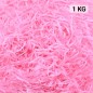 Virutas de papel para rellenar regalos 1 KG color rosa Virutas de papel para rellenar regalos 1 KG color rosa