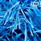 Virutas de papel para rellenar regalos 1 KG color azulón Virutas de papel para rellenar regalos 1 KG color azulón