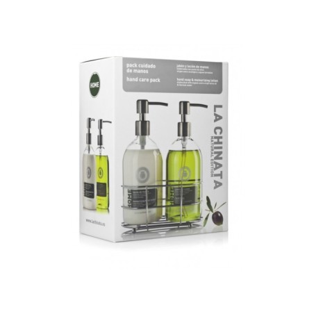 Pack de Jabón y Loción de Manos con AOVE Ecológico y Aguas Termales de La Chinata