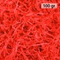 Virutas de papel para rellenar regalos 100 gr. color rojo Virutas de papel para rellenar regalos 100 gr. color rojo