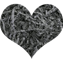 Virutas de papel para rellenar regalos 500 gr. color gris