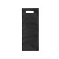 Bolsa negra Non-Woven para botellas de vino. Bolsa negra Non-Woven para botellas de vino.