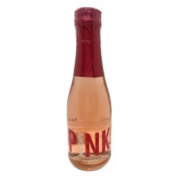 Botellita de vino dulce espumoso rosa Opera Prima