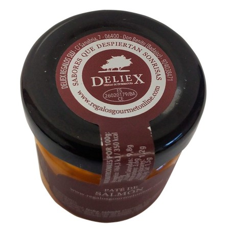 Tarro mini de paté de salmón Deliex