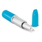 Bolígrafo Forma Pintalabios Azul Bolígrafo Forma Pintalabios Azul