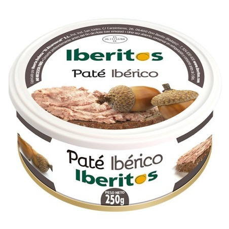 Lata 250 gr de Paté Ibérico (Iberitos)
