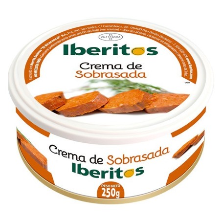 Crema de sobrasada en lata de 250 gr