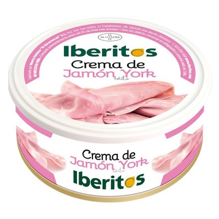 CREMA DE JAMON YORK  IBERITOS 250GRS 