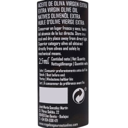 Aceite de oliva mini para detalles 25 ml.
