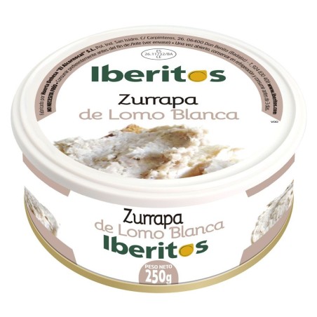 ZURRAPA DE LOMO IBERITOS  DE 250 GR