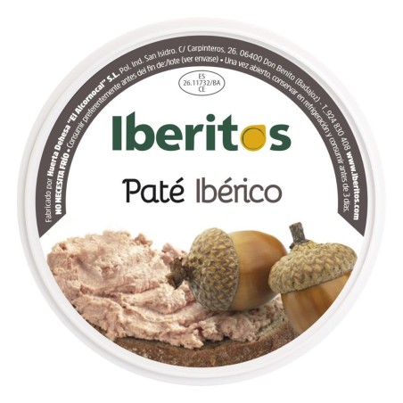 Lata grande de paté ibérico (700 gr)