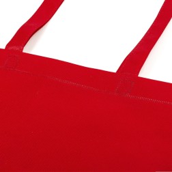 Bolsa con asas de tela Rojas