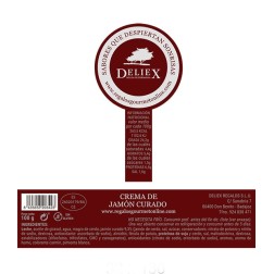 Paté de jamón curado 100 gr