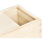 Caja de madera para 1 botella de vino Caja de madera para 1 botella de vino