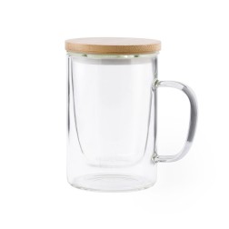 Vaso de cristal para té e infusiones