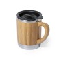 Taza de material Bambú y acero inox termica Taza de material Bambú y acero inox termica
