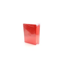 Estuche rojo para que coloren los niños