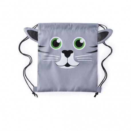 Mochila con diseño de gato