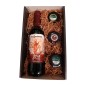 Lote con Don Luciano 37.5 cl, crema jamón ibérico y dos cremas de queso para empresas Lote con Don Luciano 37.5 cl, crema jamón ibérico y dos cremas de queso para empresas