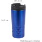 Vaso Termo  aislante para llevar en color Azul