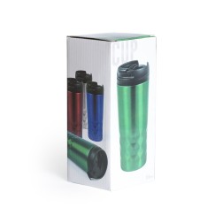 Vaso Termo  aislante para llevar en color Rojo