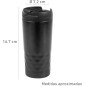 Vaso Termo aislante para llevar en color Negro Vaso Termo aislante para llevar en color Negro