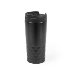 Vaso Termo  aislante para llevar en color Negro