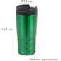 Vaso Termo aislante para llevar en color Verde Vaso Termo aislante para llevar en color Verde