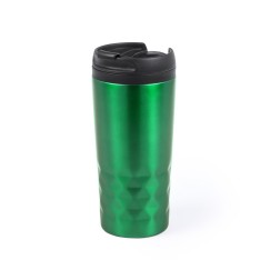 Vaso Termo  aislante para llevar en color Verde