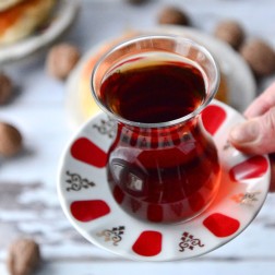 Cajita con sobres de  Té rojo
