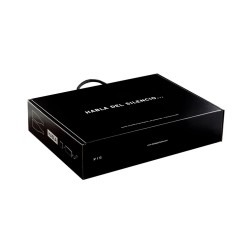 Estuche para regalo 2 Botellas Habla del Silencio y 2 copas Riedel