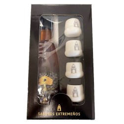 estuche regalo licor de bellota comprar productos extremeños online