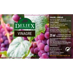 Miniatura Vinagre Deliex 25 ml.