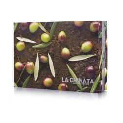 Estuche de cosmética natural para hombres tamaño grande.