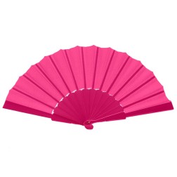 Abanico de Tela color Fucsia