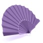 Abanico de tela Morado Abanico de tela Morado