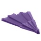 Abanico de tela Morado Abanico de tela Morado