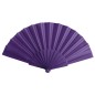 Abanico de tela Morado Abanico de tela Morado