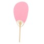 Abanico estilo Pai Pai de Bambú Color Rosa
