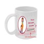 Taza personalizada para madre. "Para la mejor madre del mundo". (dibujo madre e hija) Taza personalizada para madre. "Para la mejor madre del mundo". (dibujo madre e hija)