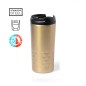 Vaso Termo aislante para llevar en color Dorado Vaso Termo aislante para llevar en color Dorado