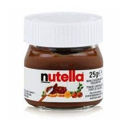 Nutella tarro de cristal mini de 25 gr