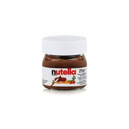 Nutella tarro de cristal mini de 25 gr
