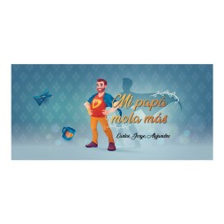 Taza blanca 350 ml personalizable dia del padre