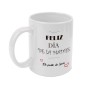 Taza personalizada "Feliz día de la madre".