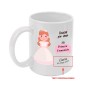 Taza personalizada comunión de niña. "Recuerdo de mi comunión"
