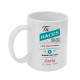 Taza para comunión personalizada