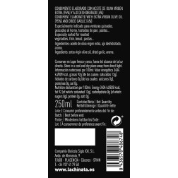 Aceite condimentado con ajo "La Chinata"