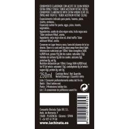 AOVE condimentado de Trufa 250 ml.