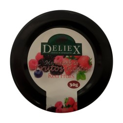 Tarrito Mermelada de Frutos Rojos Deliex 30 gr para ferias
